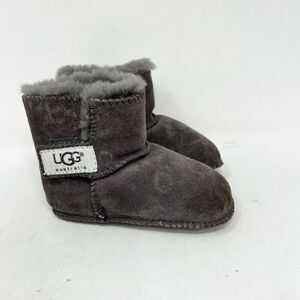 UGG Australia Erin Baby Boots Medium Gray Soft